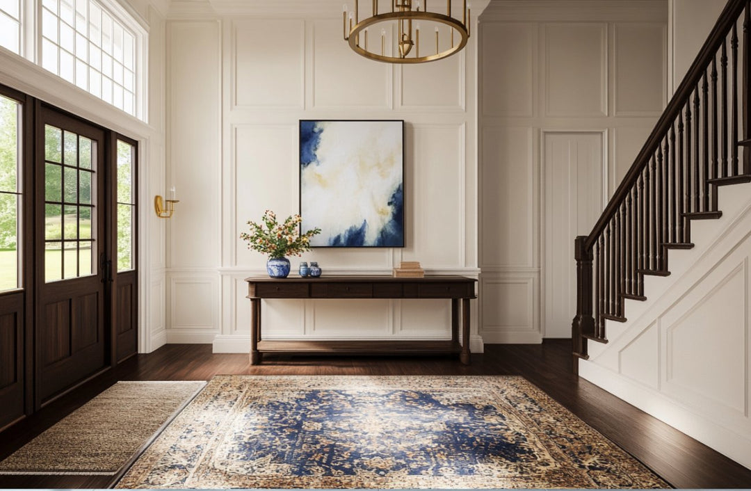 First Impressions Matter: Elevate Your Entryway with Bold Abstract Art