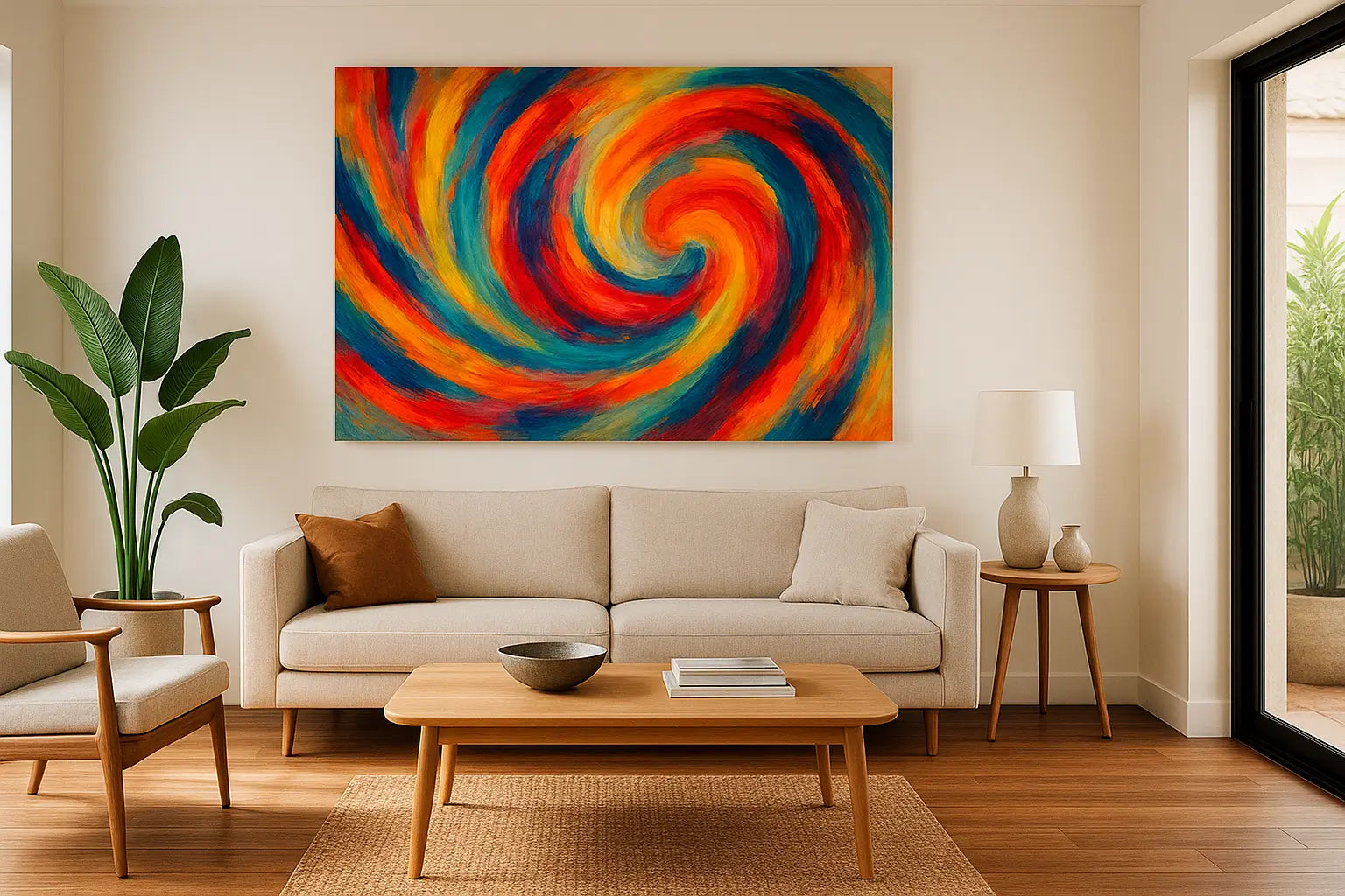 Abstract Canvas Art: Transform Your Living Room!