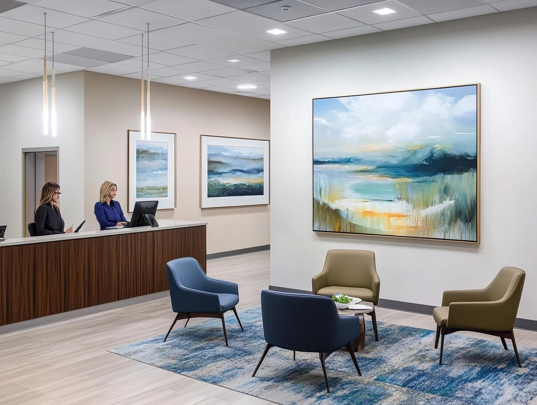 Corporate Office Art: Creating Spaces That Inspire Productivity and Reflect Brand Identity