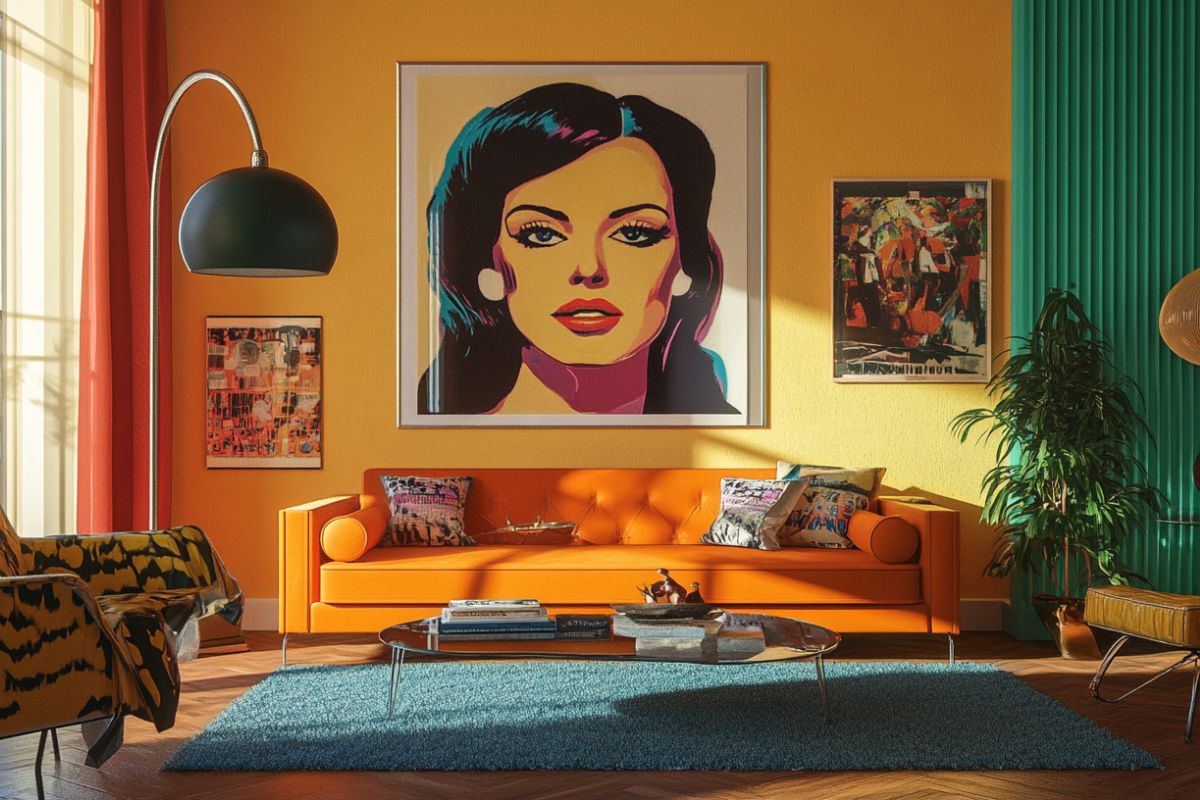 Large Retro Wall Art: Adding Vintage Charm to Modern Spaces