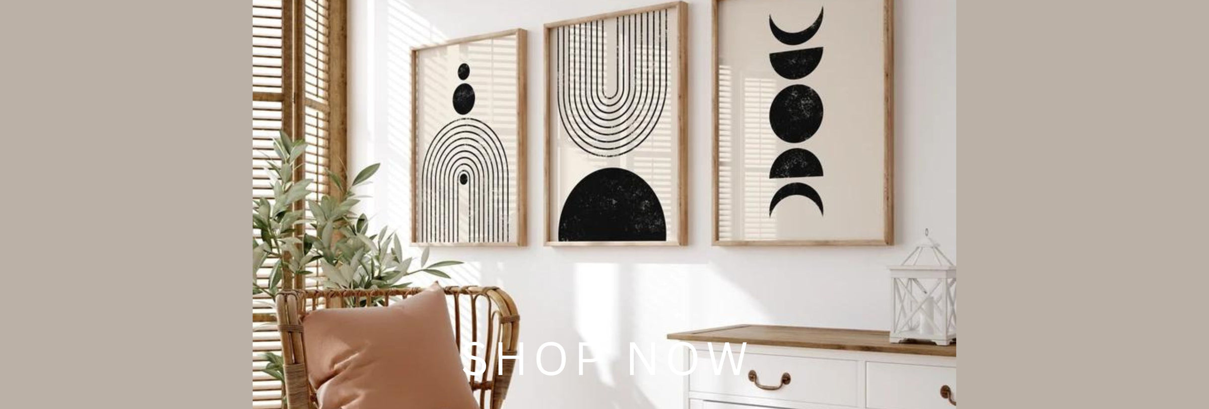 Mid-Century Modern Inspired Wall Art Prints