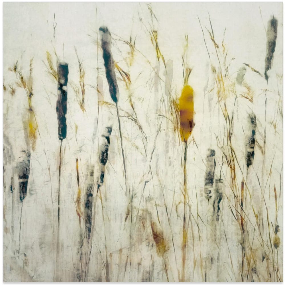 Whispers of Nature 2 Mounted Canvas + Light Oak Look Floater Frame