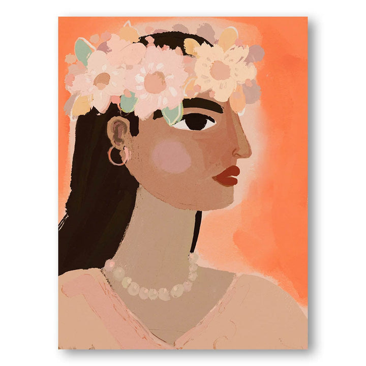 Blooming Muse Contemporary Art Print