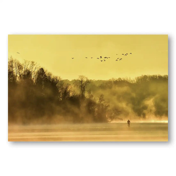 Paddling into Fall Photo Print