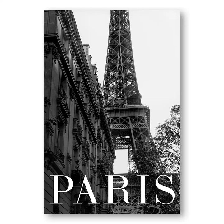 Paris Text 1 Word Art Print