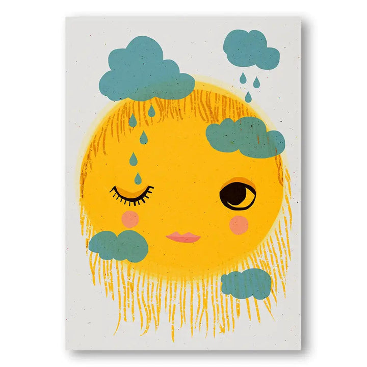 Sun And Rain by Treechild Print