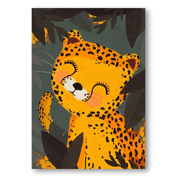 Little Leo by Treechild Print