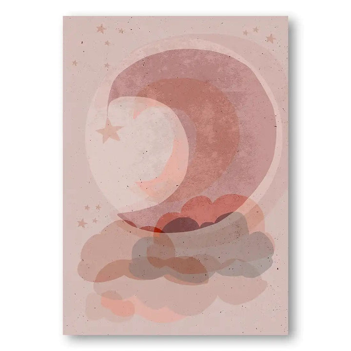 Gentle Moon by Treechild Print