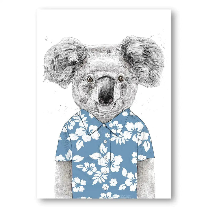 Floral Breeze Koala Print