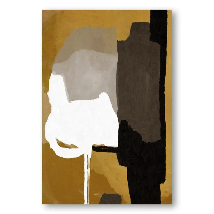 Rest in Neutral Abstract Art Print
