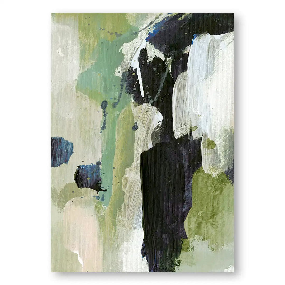 Verdant Brushstrokes Art Print