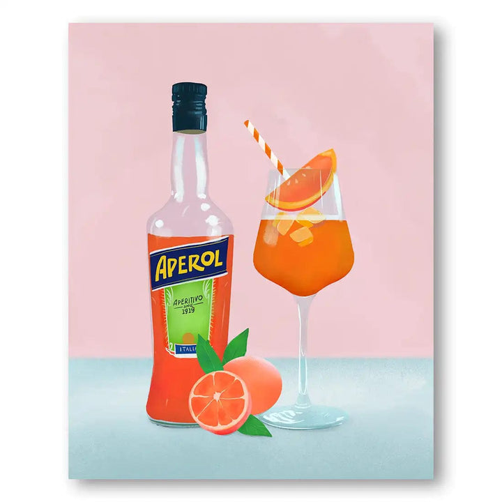 Italian Aperitivo Charm Print