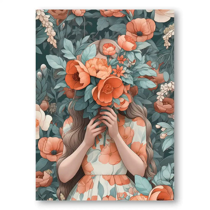 Enchanted Bloom Portrait Print