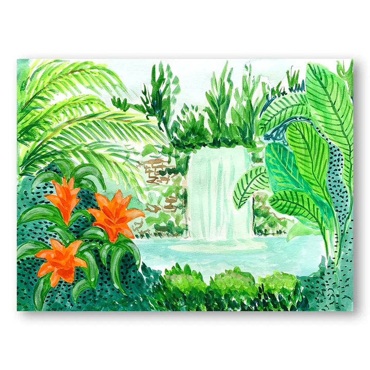 Rainforest Landscape Art Print