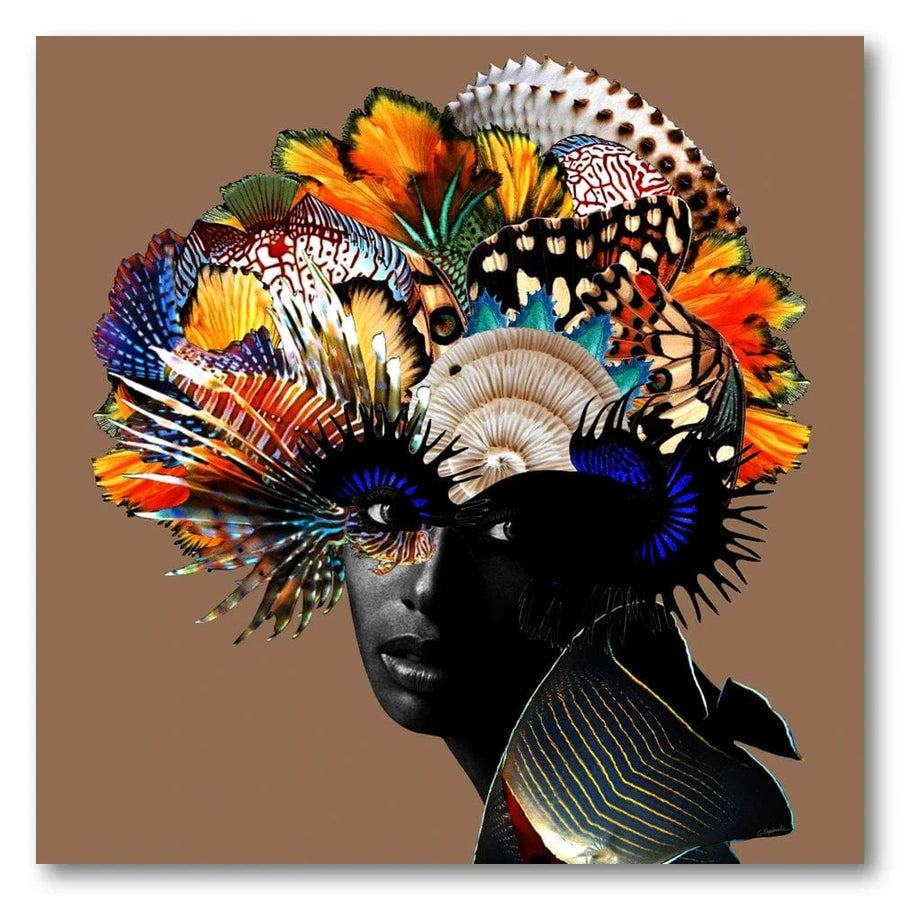 Exotic Butterfly Fusion Art Print