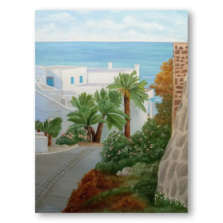 Mediterranean Escape Art Print