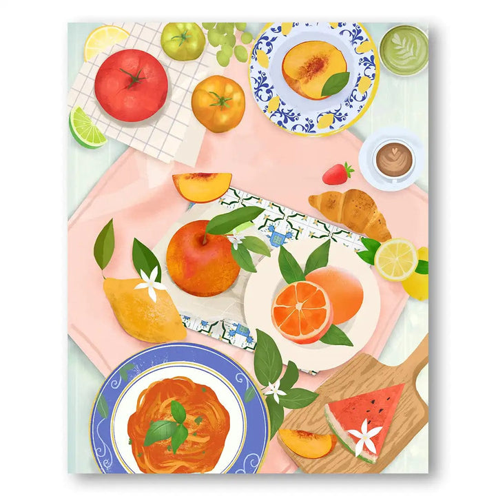 Summer Brunch Art Print