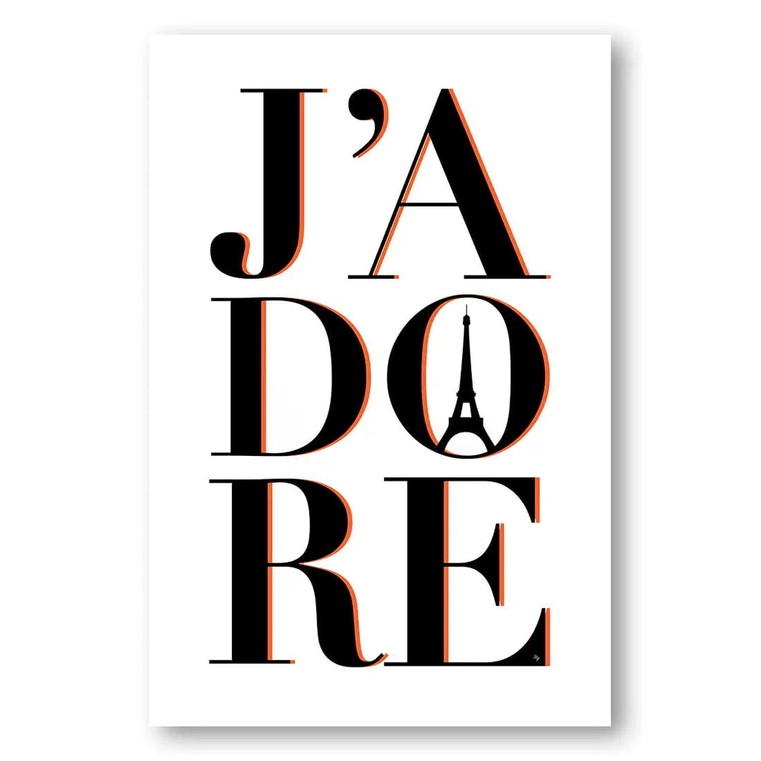 Elegance of Paris Typography Print