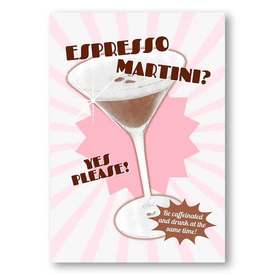 Caffeinated Cocktail Delight Art Print
