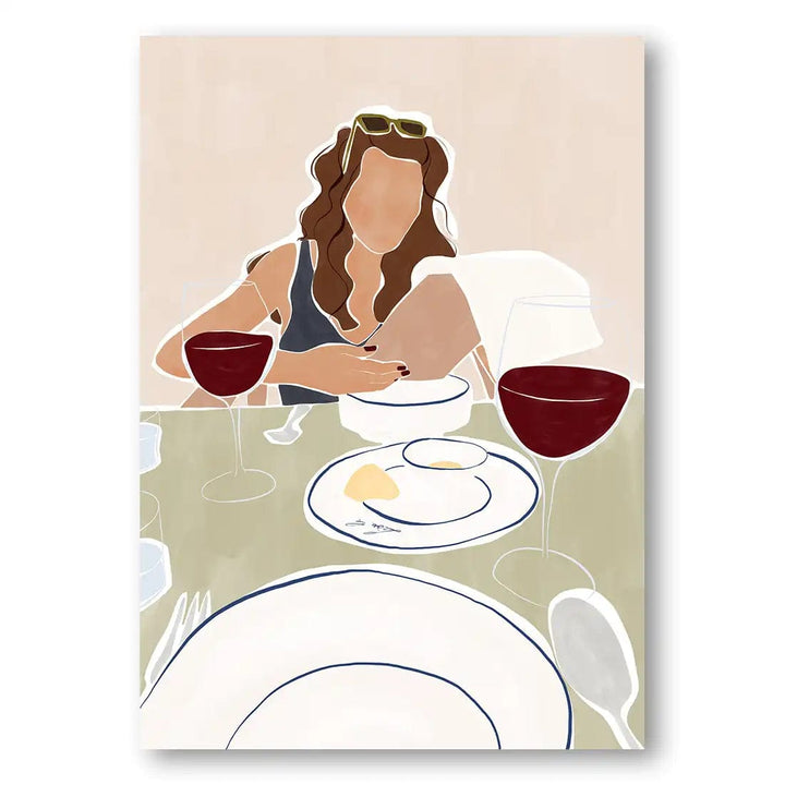 Elegant Repast Print