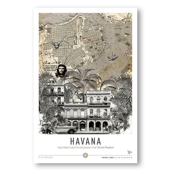 Havana City Breaks Print