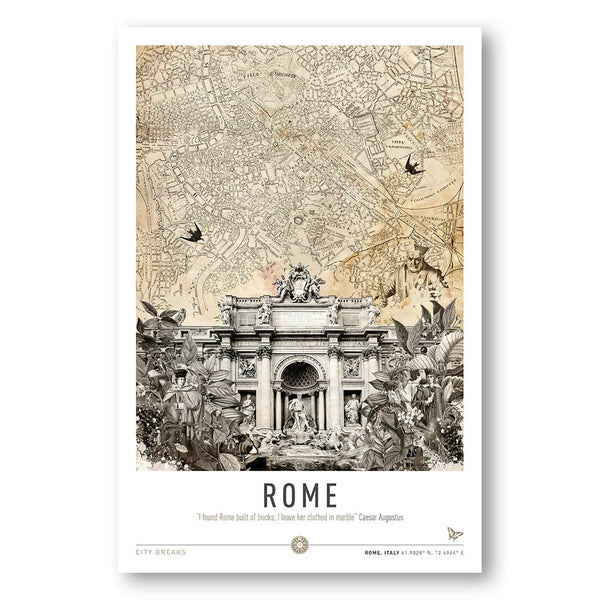 Eternal City Charm Print