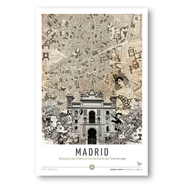 Madrid City Elegance Print