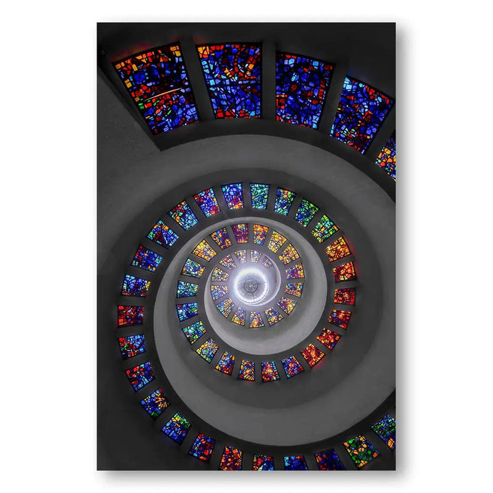 Spiral of Light Photo Print