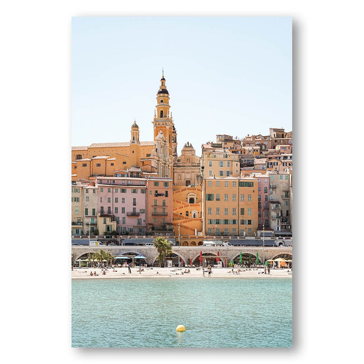 Menton Riviera Charm Print