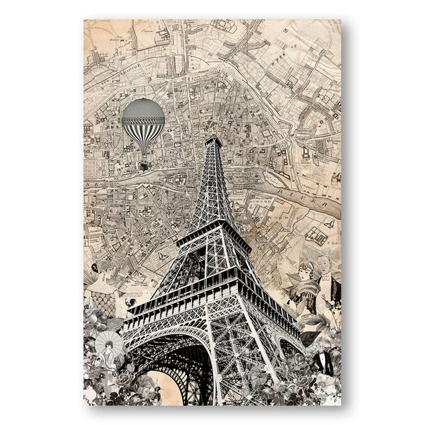 Eternal Paris Illustration Print