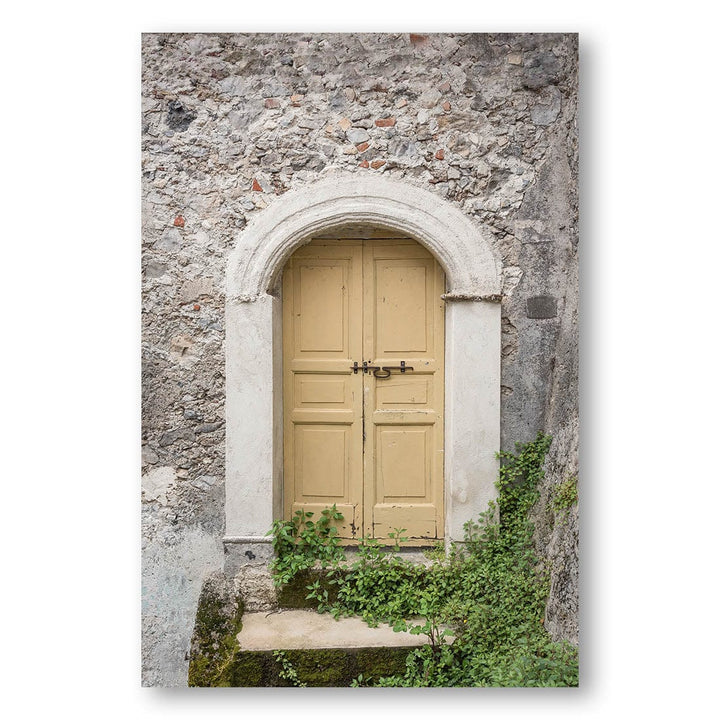 Old World Charm: Italian Door Print