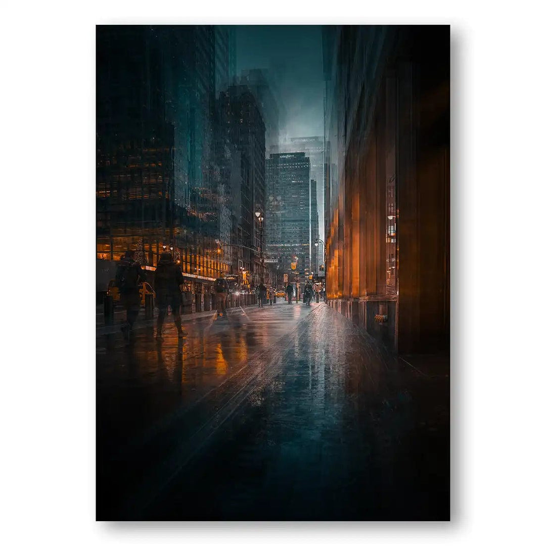 New York City Dusk Photo Print