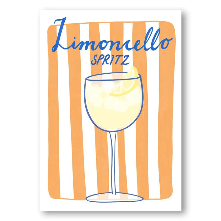 Zesty Limoncello Spritz Print