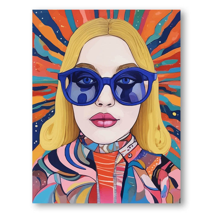 Chromatic Vogue Contemporary Art Print