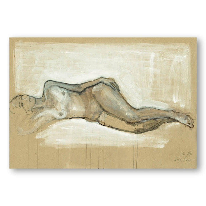 Repose in Sketch Art Print