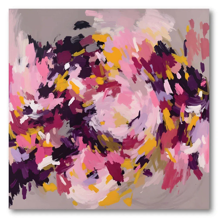 Vibrant Whirlwind Abstract Art Print