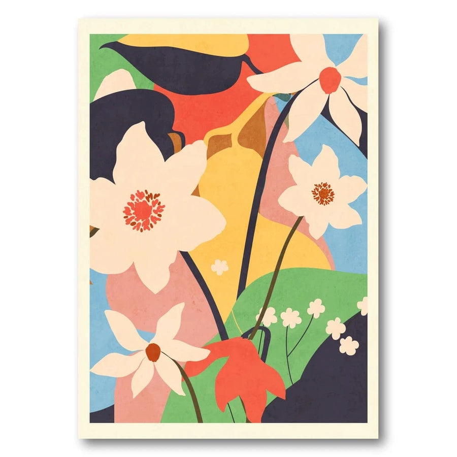 Vibrant Blossom Harmony Art Print