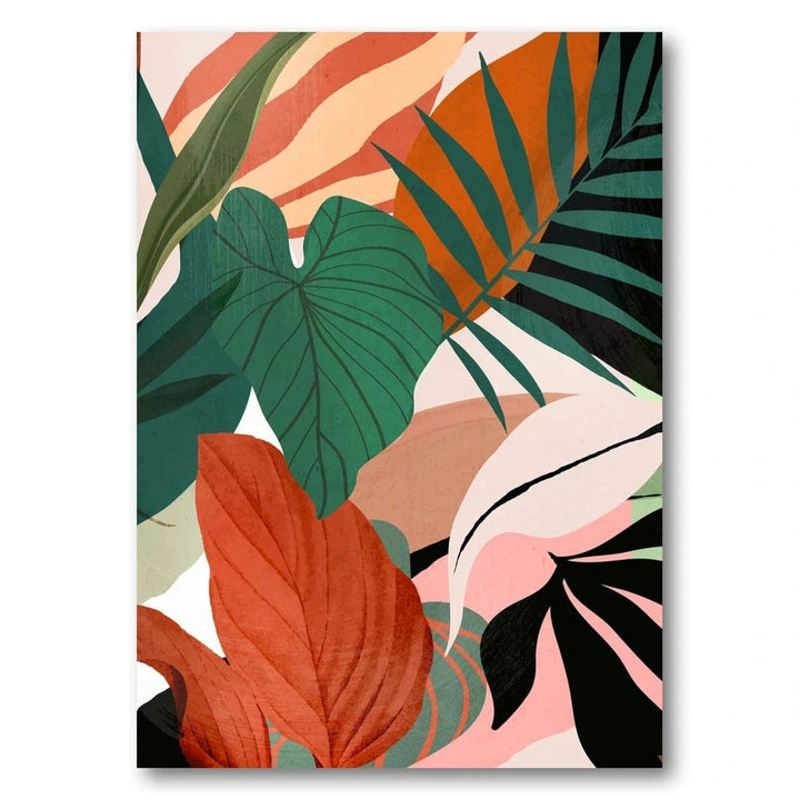 Tropical Verdant Harmony Art Print