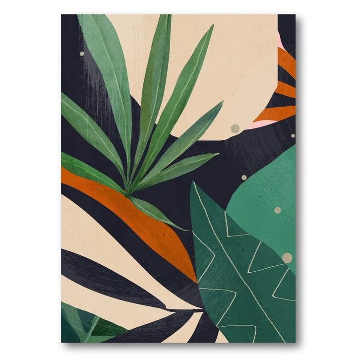 Tropical Verdant Symphony Art Print