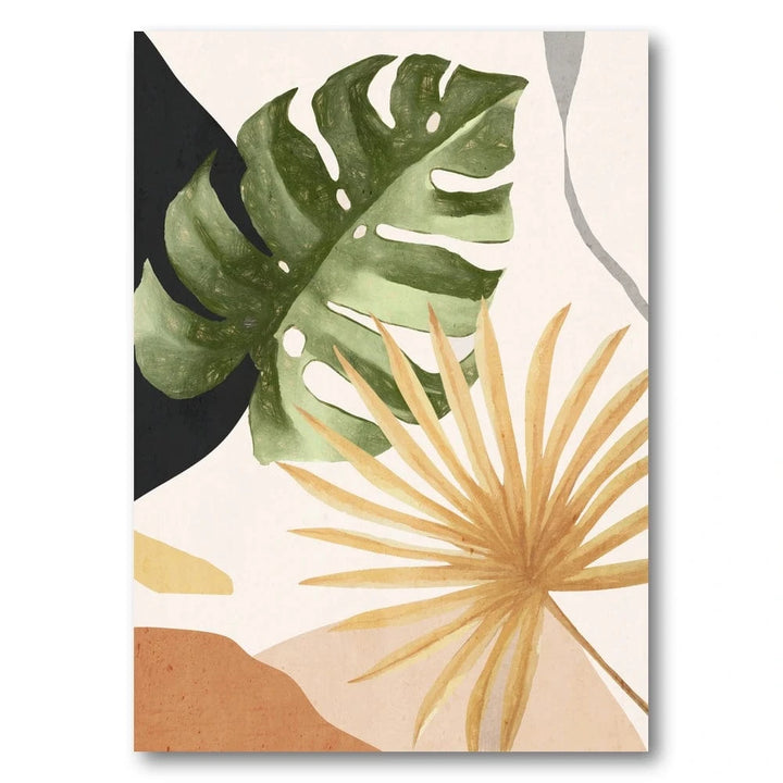 Verdant Tropical Elegance Art Print