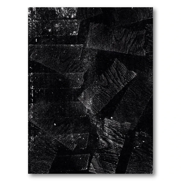 Abstract Distressed Wood Art Print