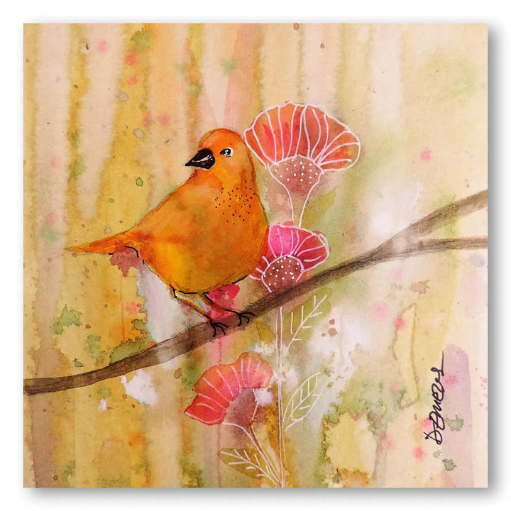 Aerien Perched Elegance Art Print