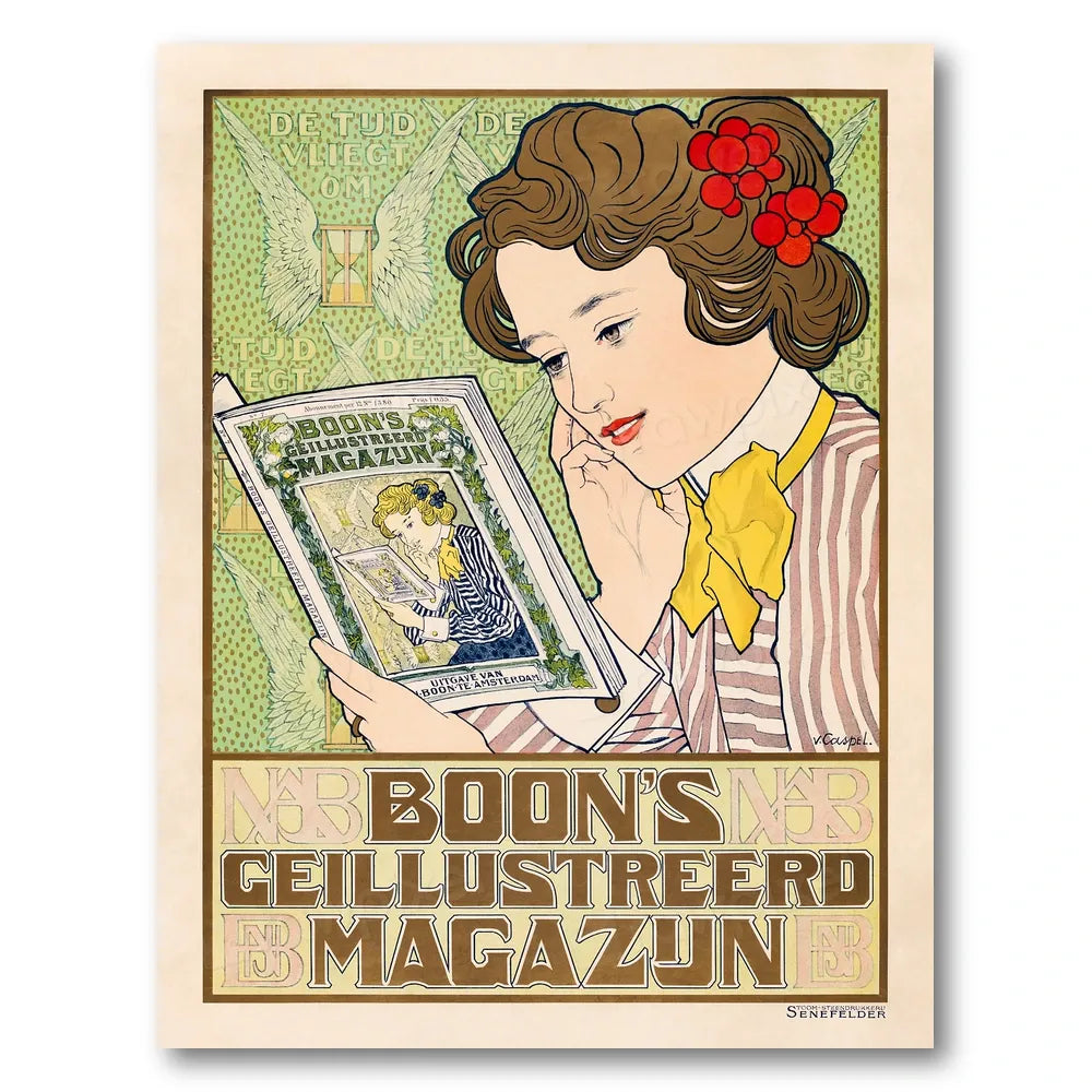 Boon's Illustrated Magazine Poster Art Print