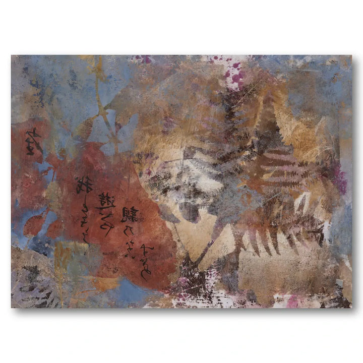 Ancient Botanical Textures Art Print