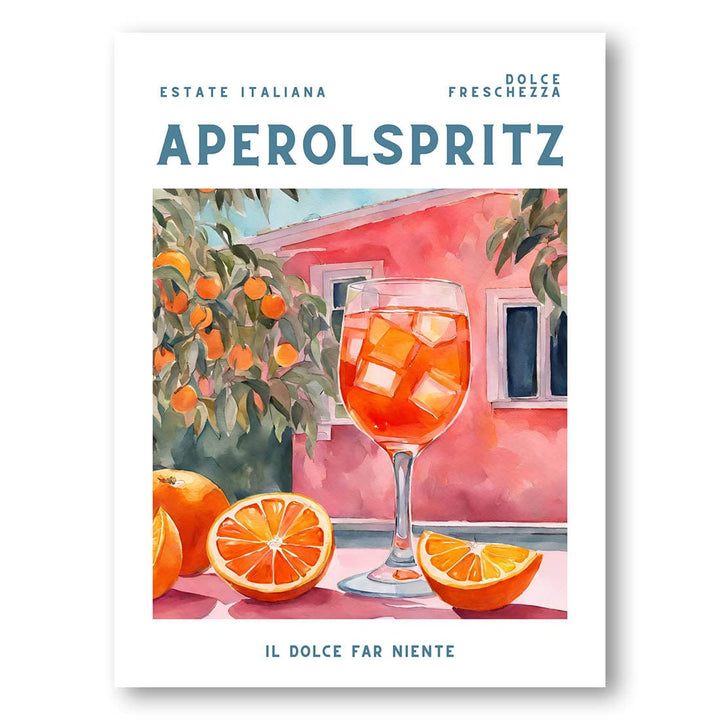 Aperol Spritz Art Print