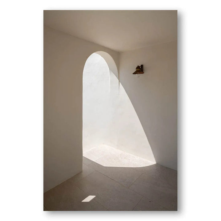 Archway Light Play Photo Print