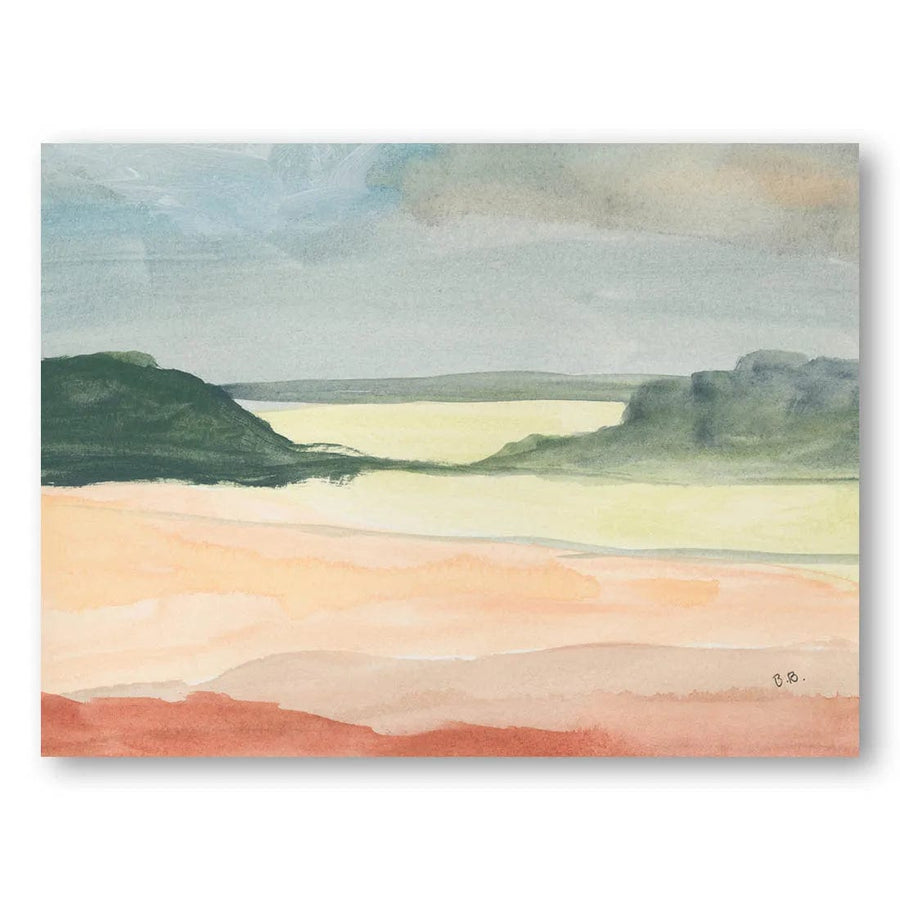 Desert Oasis Serenity Art Print