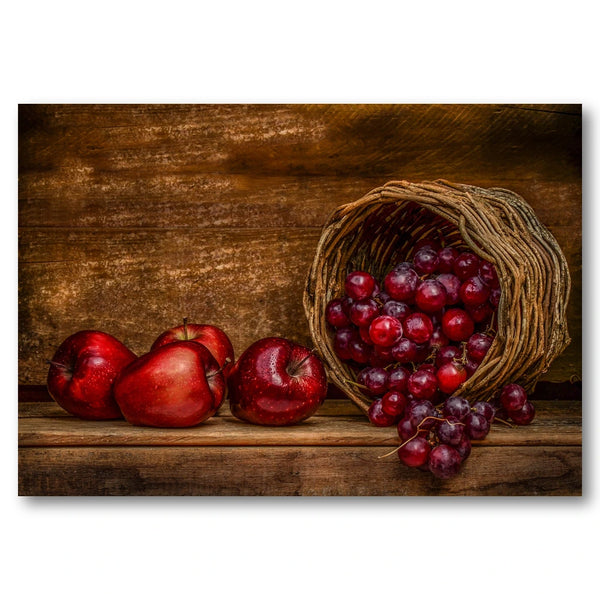 Autumn Fruit Still Life Photo Print