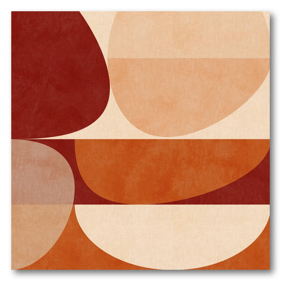 Autumn Mid Century Earthy 2 Art Print