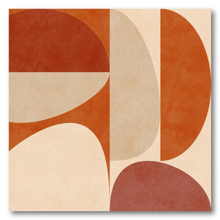 Autumn Mid Century Earthy 4 Art Print